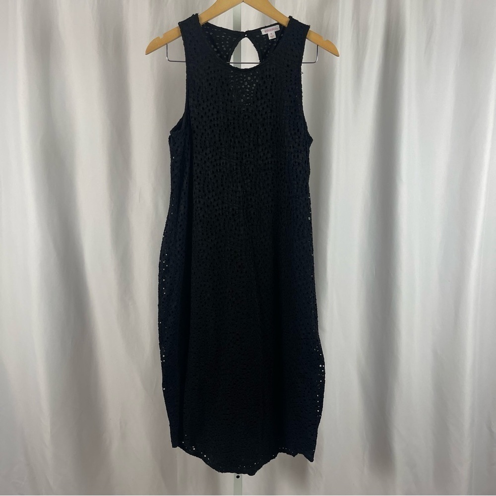 Target Xhilaration XL Cut Out Eyelet High Neck Midi Dress Crochet Sleeveless